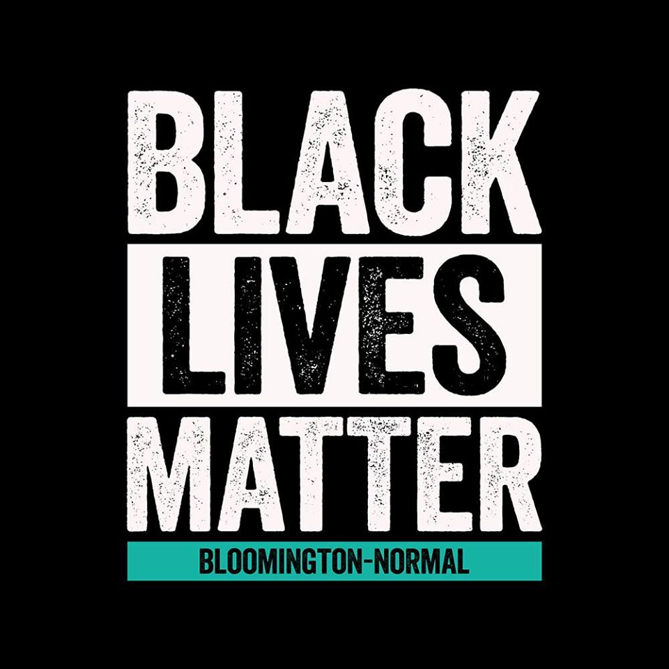 Black Lives Matter Bloomington-Normal logo