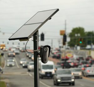 Picture of an Automatic License Plate Reader owned by Flock Safety